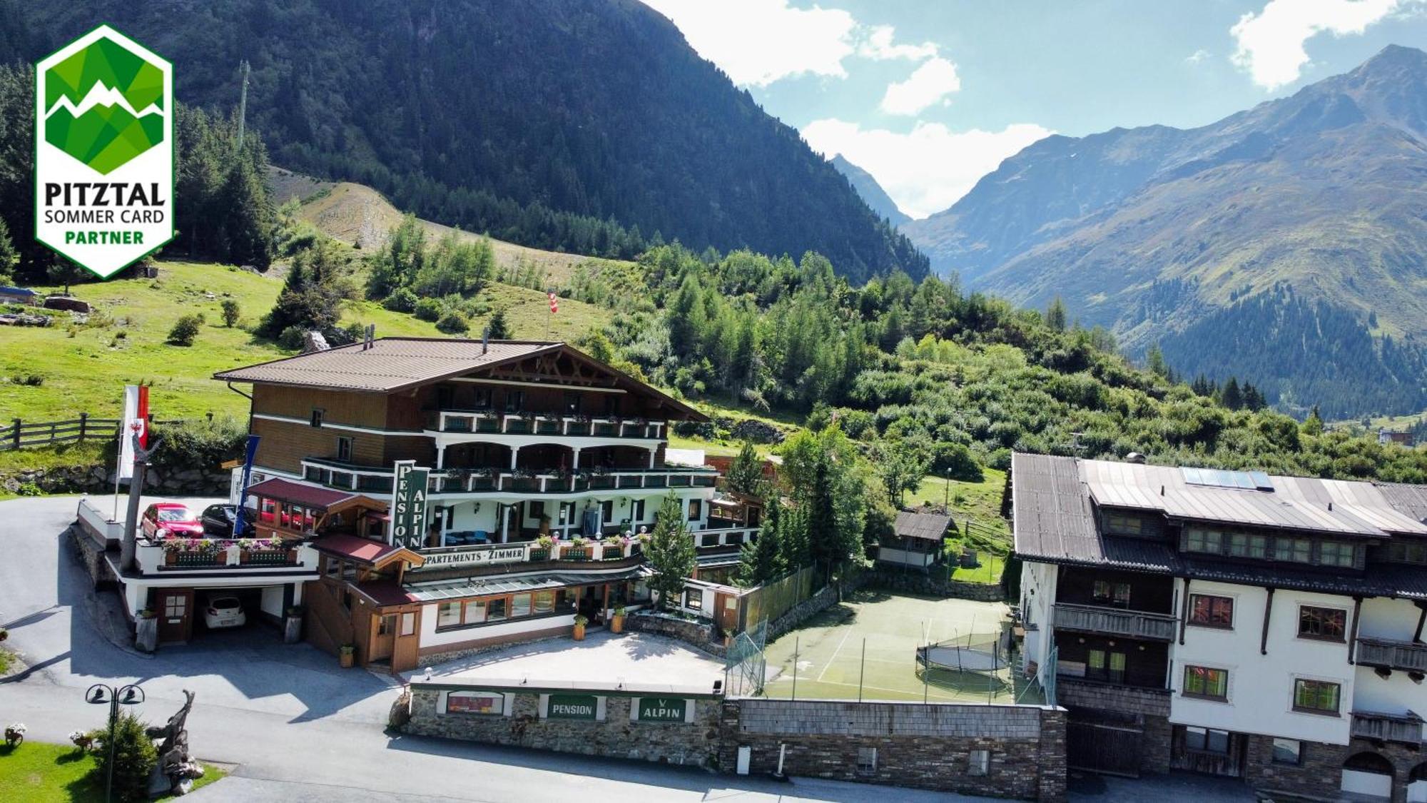 Pension Alpin Mandarfen Exterior foto